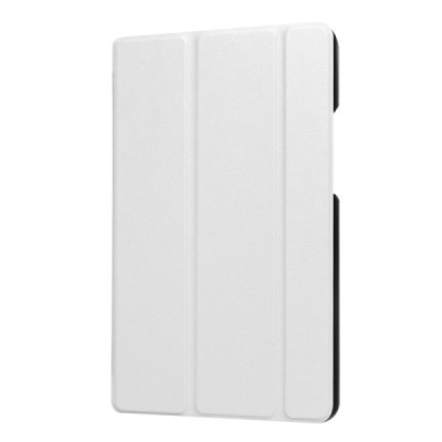 Huawei MediaPad T3 8.0 atvēramais balts maciņš / Vacins.lv