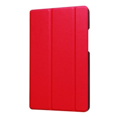 Huawei MediaPad T3 8.0 atvēramais sarkans maciņš / Vacins.lv