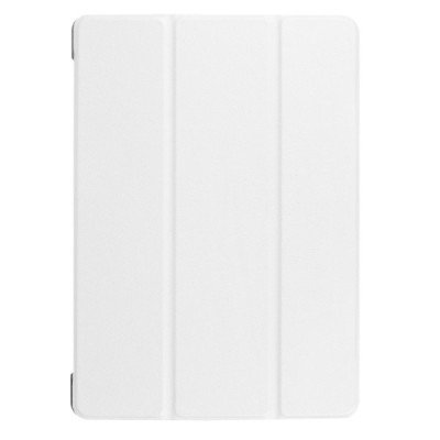 Huawei MediaPad T3 10 atvēramais balts maciņš / Vacins.lv