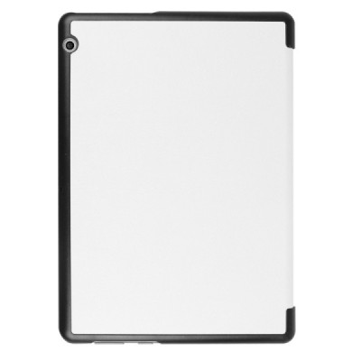 Huawei MediaPad T3 10 atvēramais balts maciņš / Vacins.lv