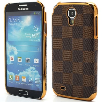 Prabangus languotas rudas Samsung Galaxy S4 i9500, i9505 dėklas (dėkliukas, nugarėlė) / Priedai.lt