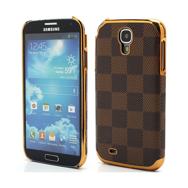 Prabangus languotas dėklas - rudas (Galaxy S4)