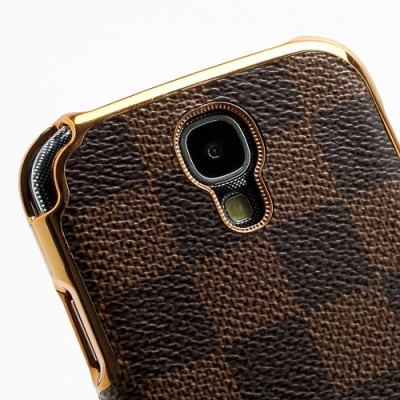 Prabangus languotas rudas Samsung Galaxy S4 i9500, i9505 dėklas (dėkliukas, nugarėlė) / Priedai.lt