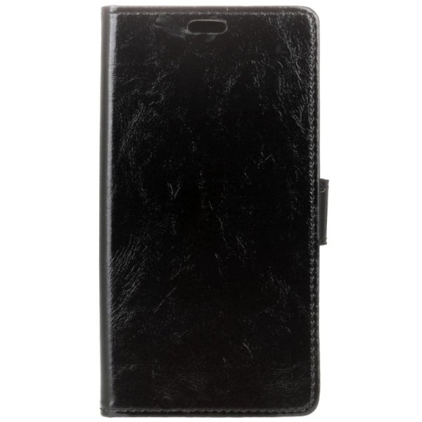 Atvēramais maciņš, grāmata - melns (Zenfone Go)