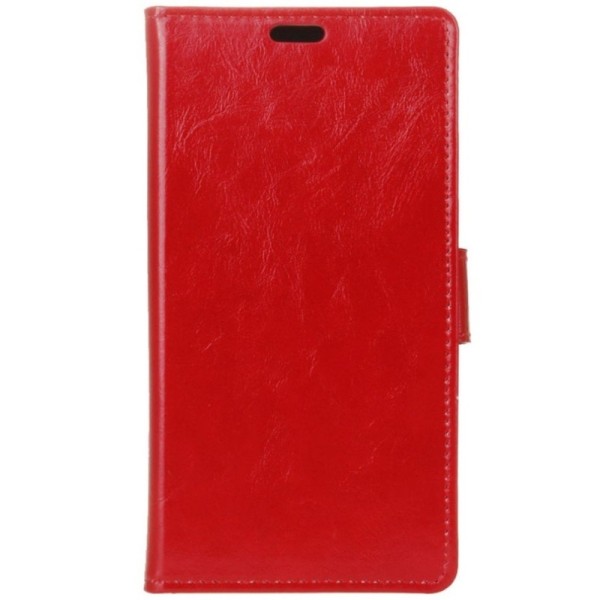 Atvēramais maciņš, grāmata - sarkans (Zenfone Go)