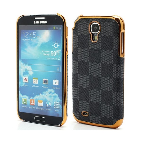 Greznais rūtains apvalks - pelēks (Galaxy S4)