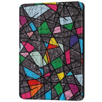 Huawei MediaPad T3 10 atvēramais krāsains maciņš / Vacins.lv