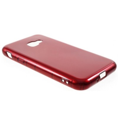 Samsung Galaxy Xcover 4 / 4S (G390, G398) cieta silikona (TPU) sarkans apvalks / vacins.lv
