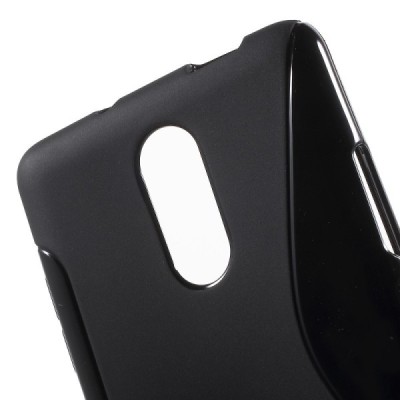 Xiaomi Redmi Note 3 / Redmi Note 3 Pro cieta silikona (TPU) melns apvalks / vacins.lv