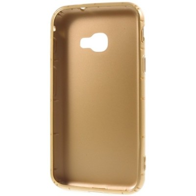 Samsung Galaxy Xcover 4 / 4S (G390, G398) cieta silikona (TPU) zelta apvalks / vacins.lv