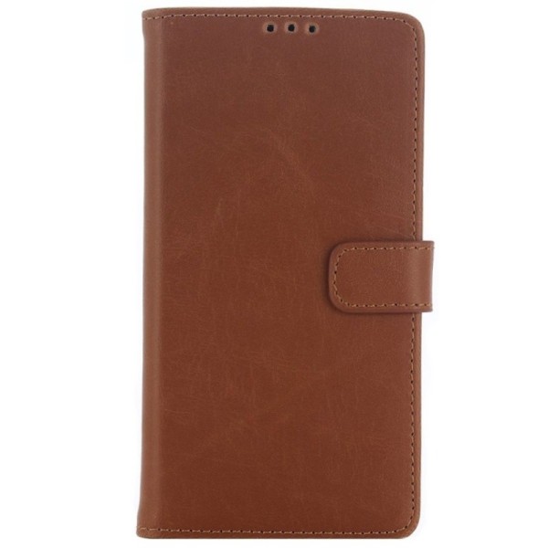 „Retro“ atverčiamas dėklas - šviesiai rudas (Xperia L1)