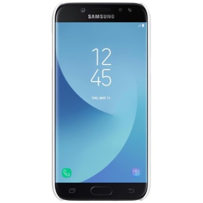 Samsung Galaxy J5 2017 (J530) Nillkin Frosted Shield balts plastmasas apvalks + ekrāna aizsargplēve / Vacins.lv