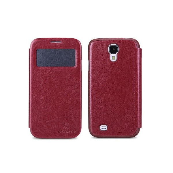 „Nillkin“ Easy atverčiamas dėklas - raudonas (Galaxy S4)