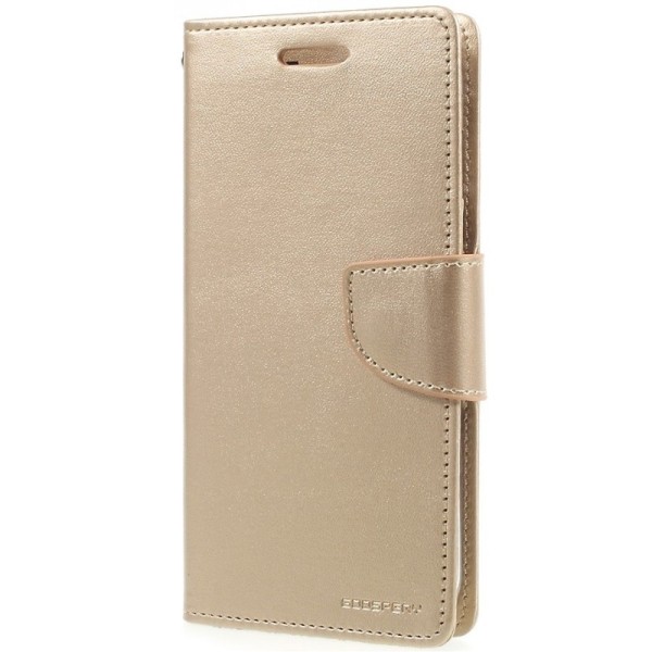 „Mercury Goospery“ atvēramais maciņš - zelta (Galaxy J5 2017)