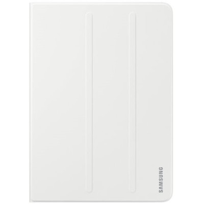 Originalus Samsung Galaxy Tab S3 9.7 (T820, T825) Book Cover atverčiamas baltas odinis dėklas / Priedai.lt