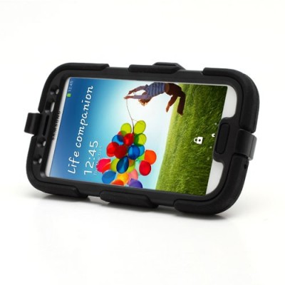 „Griffin“ Survivor juodas Samsung Galaxy S4 dėklas (dėkliukas) / Priedai.lt