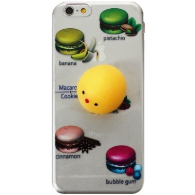 Apple iPhone 6 (6s) „Squezy“ Yolk cieta silikona (TPU) dzidrs apvalks / vacins.lv