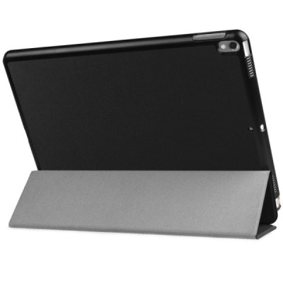 Apple iPad Pro 10.5" (Air 2019) atvēramais melns maciņš / Vacins.lv