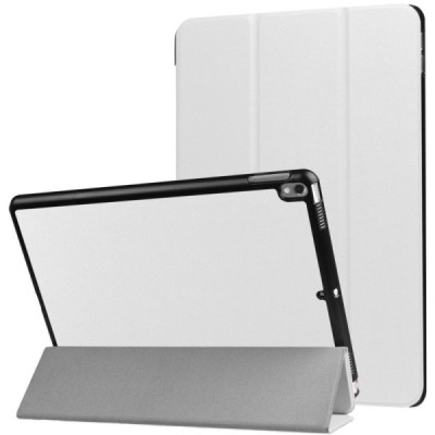 Apple iPad Pro 10.5" (Air 2019) atvēramais balts maciņš / Vacins.lv