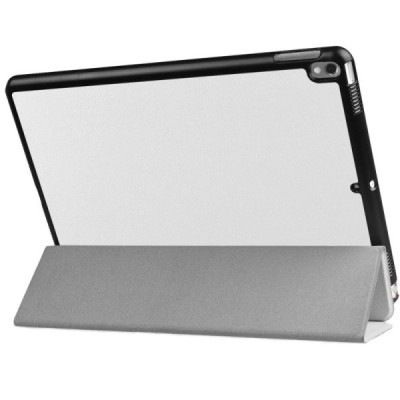 Apple iPad Pro 10.5" (Air 2019) atvēramais balts maciņš / Vacins.lv