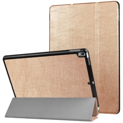 Apple iPad Pro 10.5" (Air 2019) atvēramais zelta maciņš / Vacins.lv