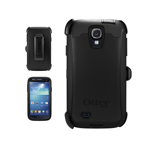 „OtterBox“ Defender dėklas - juodas (Galaxy S4)