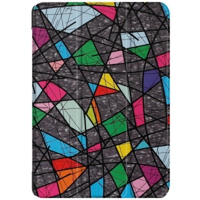 Apple iPad Pro 10.5" (Air 2019) atvēramais krāsains, pelēks maciņš / Vacins.lv