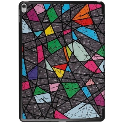 Apple iPad Pro 10.5" (Air 2019) atvēramais krāsains, pelēks maciņš / Vacins.lv