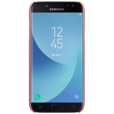 Samsung Galaxy J7 2017 (J730) Nillkin Frosted Shield rozs plastmasas apvalks + ekrāna aizsargplēve / Vacins.lv