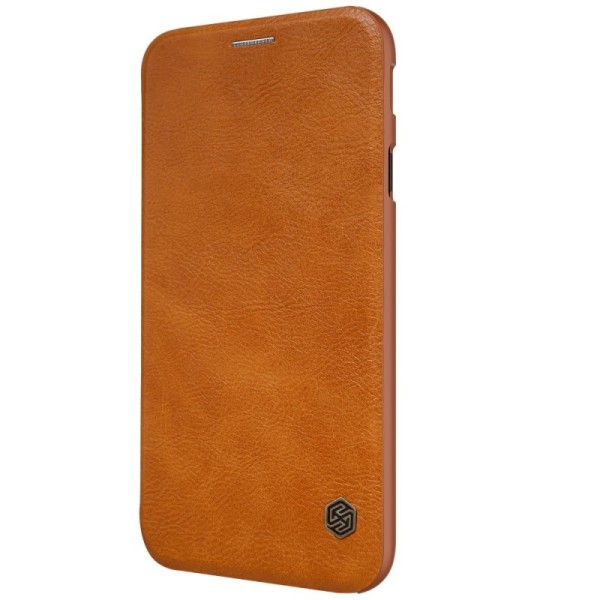 „Nillkin“ Qin atvēramais maciņš - brūns (Galaxy J7 2017)