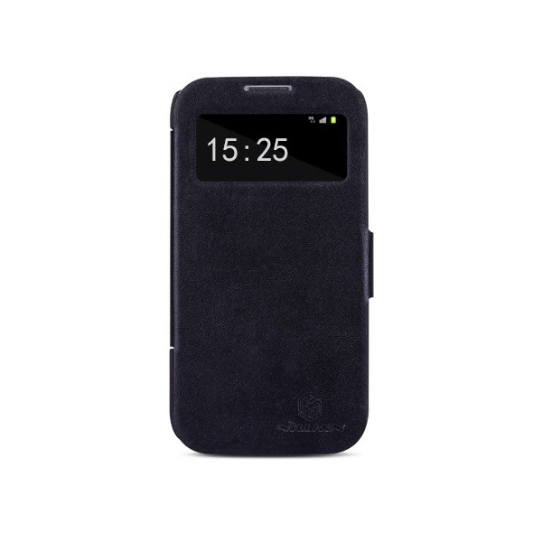 „Nillkin“ Victory atverčiamas dėklas - juodas (Galaxy S4)