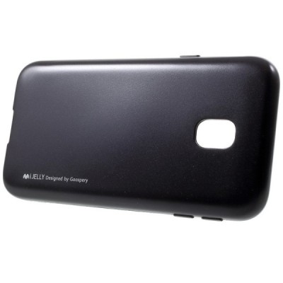 Samsung Galaxy J3 2017 (J330) juodas Mercury kieto silikono (TPU) dėklas / Priedai.lt