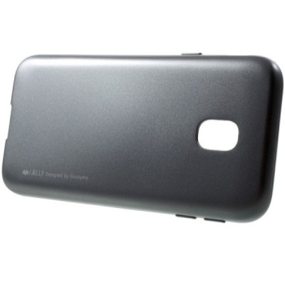 Samsung Galaxy J3 2017 (J330) pilkas Mercury kieto silikono (TPU) dėklas / Priedai.lt