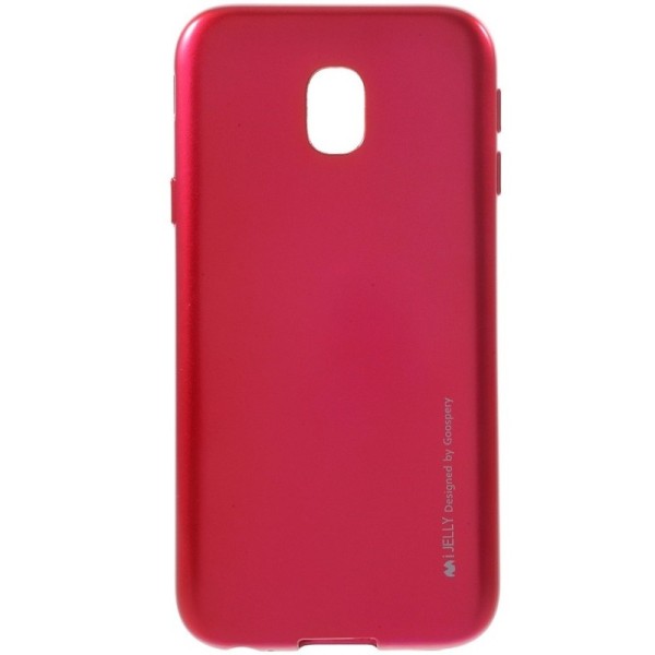 „Mercury“ dėklas - tamsiai rožinis (Galaxy J3 2017)