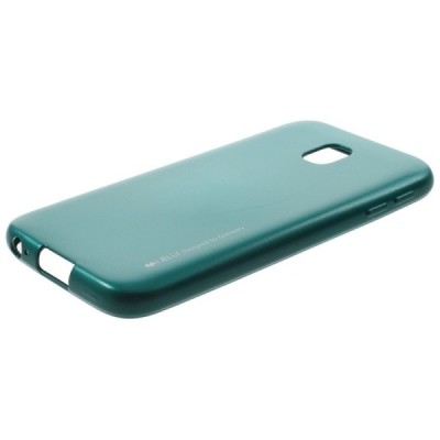 Samsung Galaxy J3 2017 (J330) žalias Mercury kieto silikono (TPU) dėklas / Priedai.lt