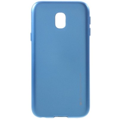 Samsung Galaxy J3 2017 (J330) mėlynas Mercury kieto silikono (TPU) dėklas / Priedai.lt