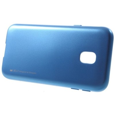 Samsung Galaxy J3 2017 (J330) mėlynas Mercury kieto silikono (TPU) dėklas / Priedai.lt