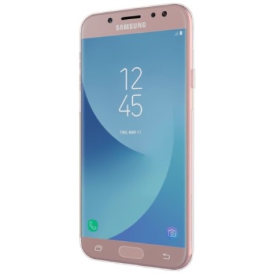Samsung Galaxy J7 2017 (J730) Nillkin Nature dzidrs (caurspīdīgs) silikona planākais apvalks / Vacins.lv