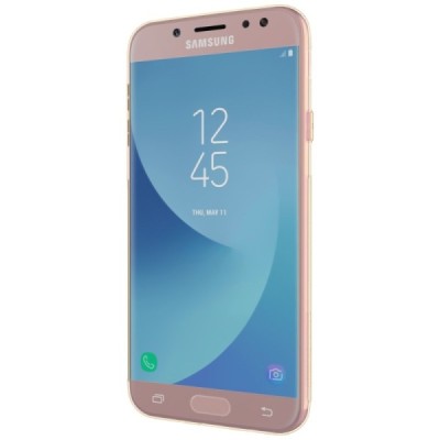 Samsung Galaxy J7 2017 (J730) Nillkin Nature dzidrs (caurspīdīgs) silikona brūns apvalks / Vacins.lv