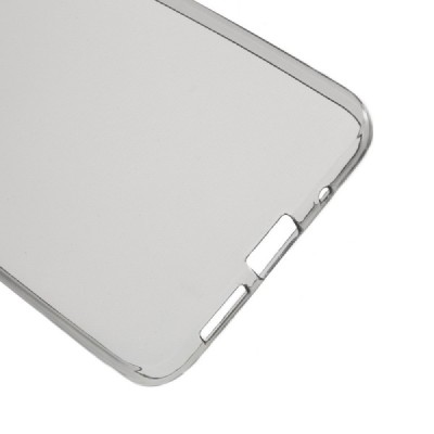 HTC One X10 dzidrs (caurspīdīgs) cieta silikona TPU pasaulē planākais pelēks apvalks / Vacins.lv