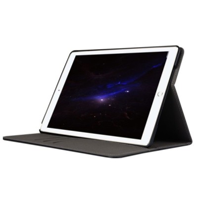 Apple iPad Pro 10.5" (Air 2019) atvēramais melns futrālis / Vacins.lv