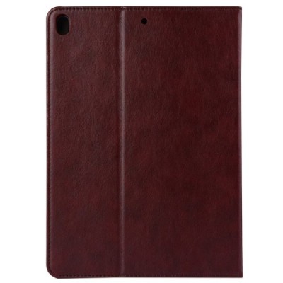 Apple iPad Pro 10.5" (Air 2019) atvēramais brūns futrālis / Vacins.lv