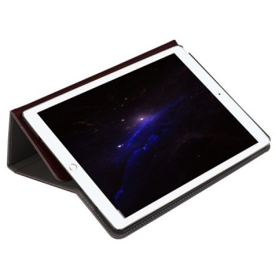 Apple iPad Pro 10.5" (Air 2019) atvēramais brūns futrālis / Vacins.lv