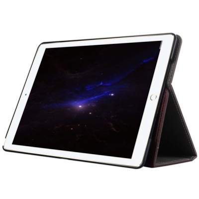 Apple iPad Pro 10.5" (Air 2019) atvēramais brūns futrālis / Vacins.lv