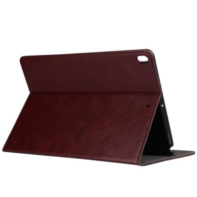 Apple iPad Pro 10.5" (Air 2019) atvēramais brūns futrālis / Vacins.lv