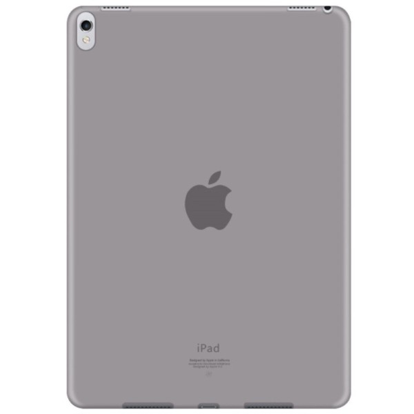 Kieto silikono (TPU) dėklas - skaidrus, pilkas (iPad Pro 10.5 / iPad Air 2019)