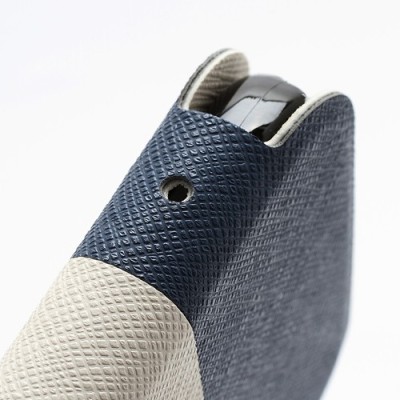 „Unique Series“ atvērams balts un zils Samsung Galaxy S4 maciņš / Vacins.lv