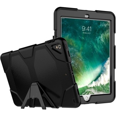 Apple iPad Pro 10.5" (Air 2019) pastiprinātas aizsardzības melns apvalks / Vacins.lv