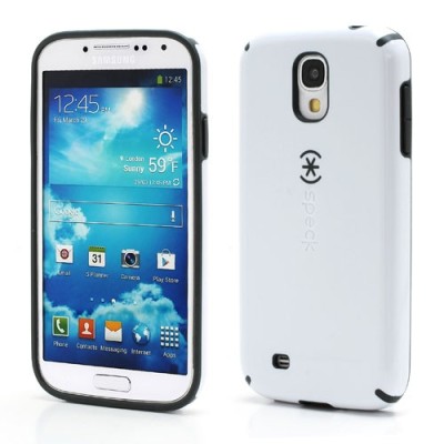 „Speck“ Candy Shell baltas Samsung Galaxy S4 dėklas (dėkliukas) - nugarėlė / Priedai.lt