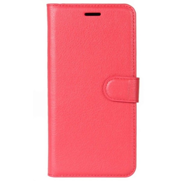 „Litchi“ atvēramais maciņš - sarkans (Galaxy J3 2017)